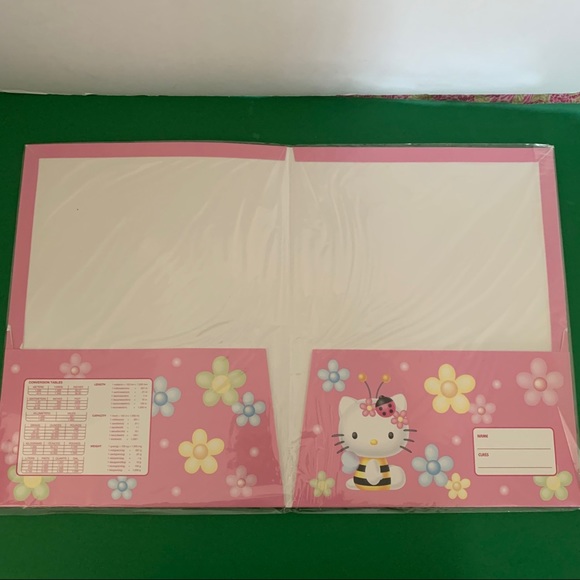 Vintage 1999 Hello Kitty pocket folder - Picture 5 of 6
